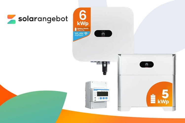 Huawei 6 kW PV-Paket mit Speicher & Smart Meter