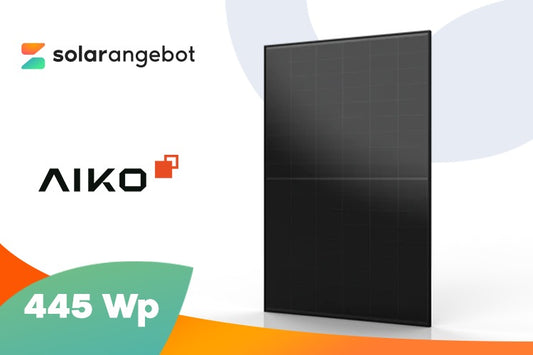 Aiko 445Wp A-MAH54Mb Neostar 2S Monofazial Solarmodul – Full Black