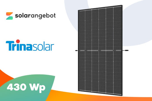 Trina Solar Vertex S+ 430Wp TSM-430NEG9RC.27 Bifaziales Doppelglas Solarmodul