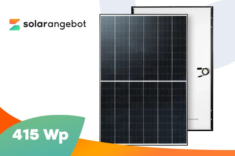 Photovoltaik Modul JA Solar JAM54S30 415Wp black frame